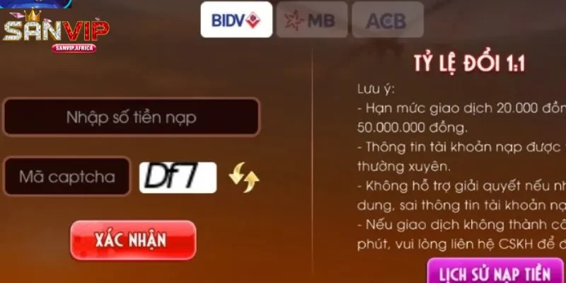 Lợi ích lâu dài khi nạp tiền SANVIP 2025
